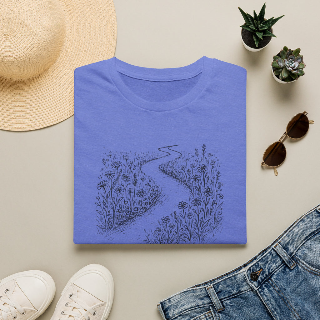 Winding path through grass T-Shirt