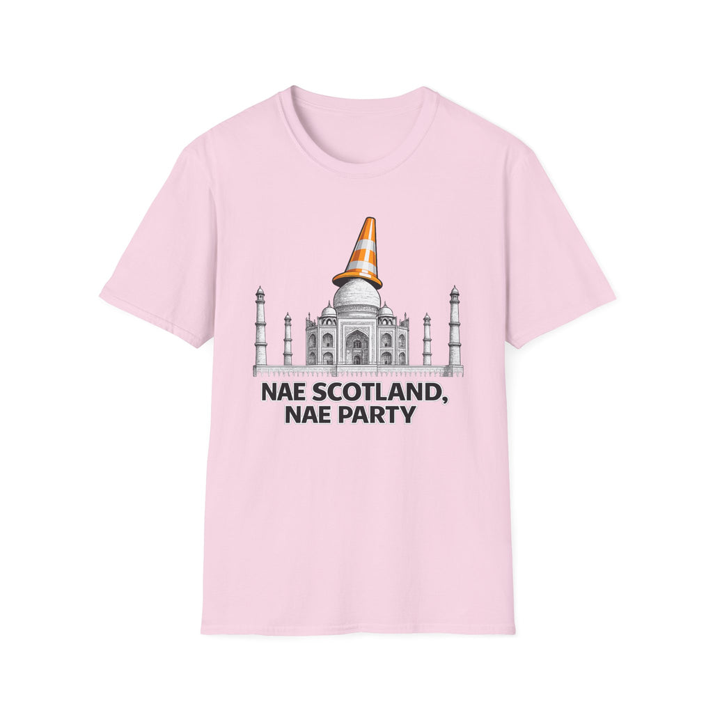 Copy of Nae Scotland, Nae Party – Taj Mahal Cone T-Shirt
