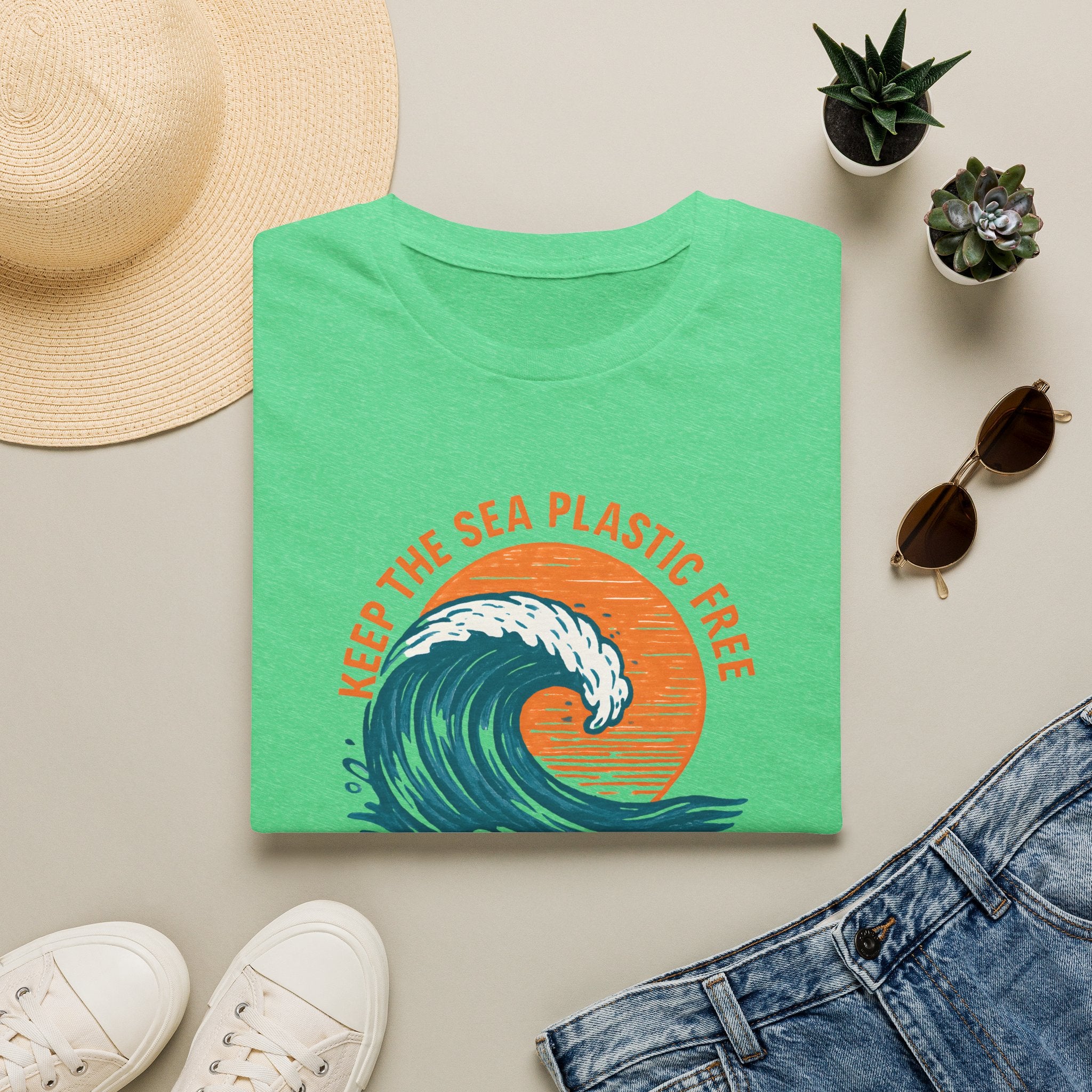 Plastic Free Sea T-Shirt