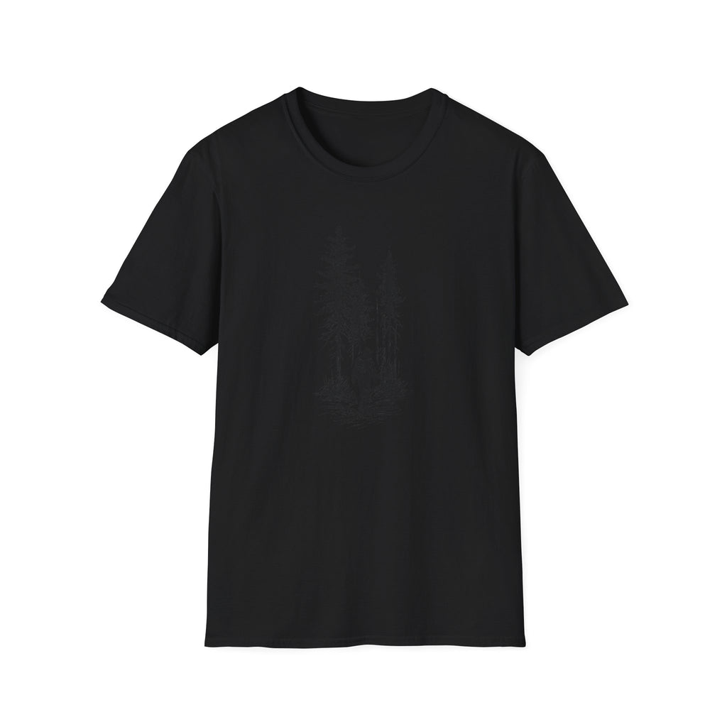 Hiker in Dark Forest T-Shirt
