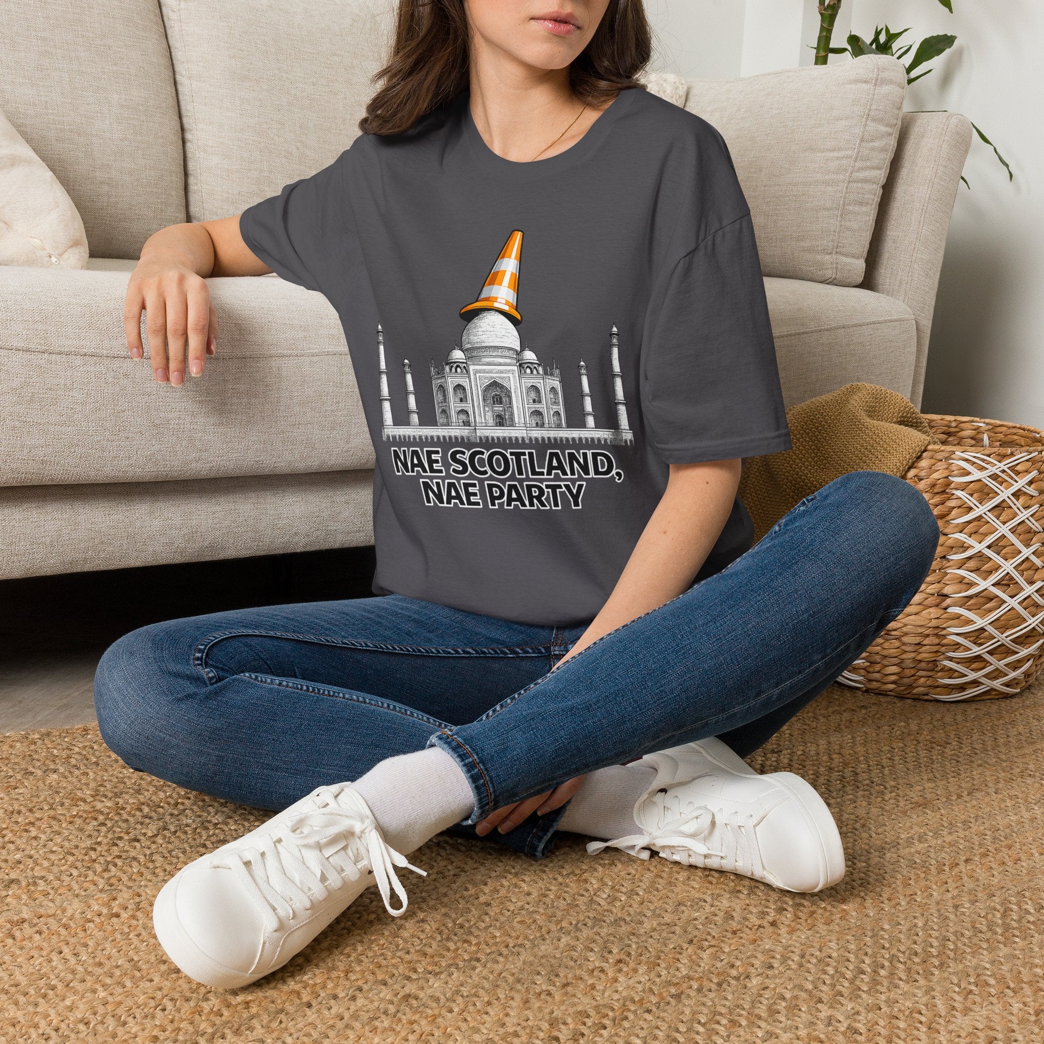 Copy of Nae Scotland, Nae Party – Taj Mahal Cone T-Shirt