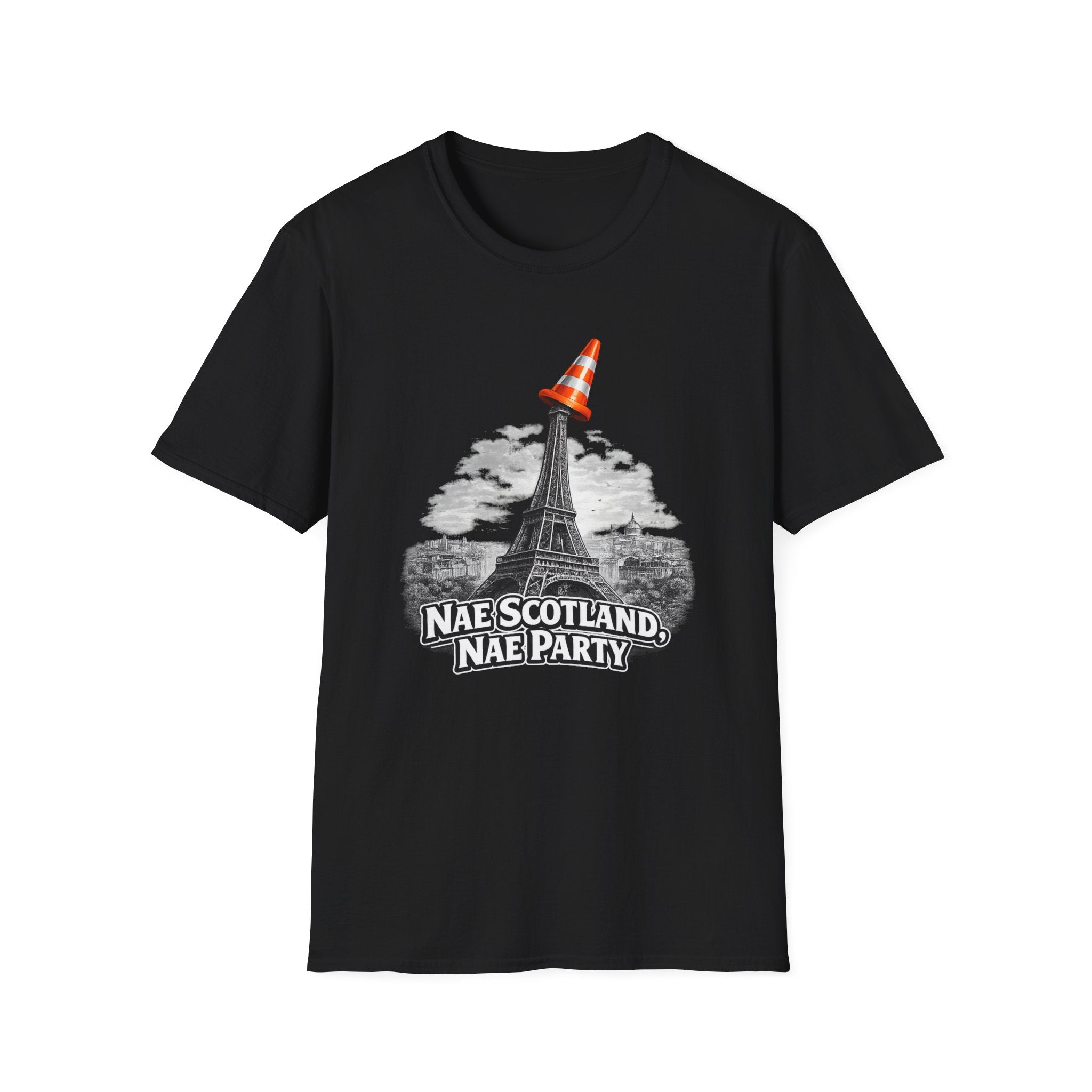 Copy of Nae Scotland, Nae Party – Eiffel Tower Cone T-Shirt
