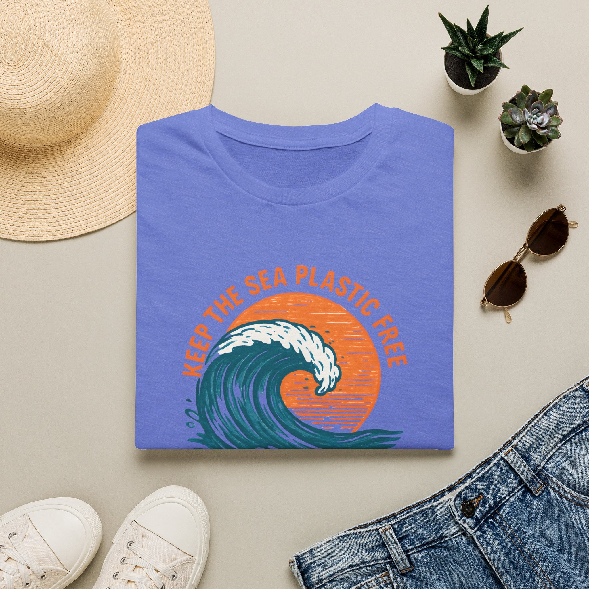 Plastic Free Sea T-Shirt