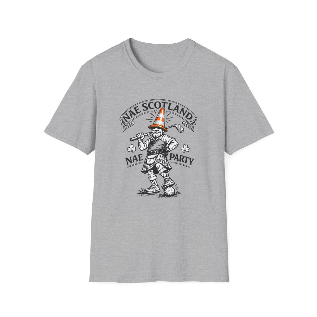 Copy of Nae Scotland, Nae Party – Baseball Stadium Cone T-Shirt