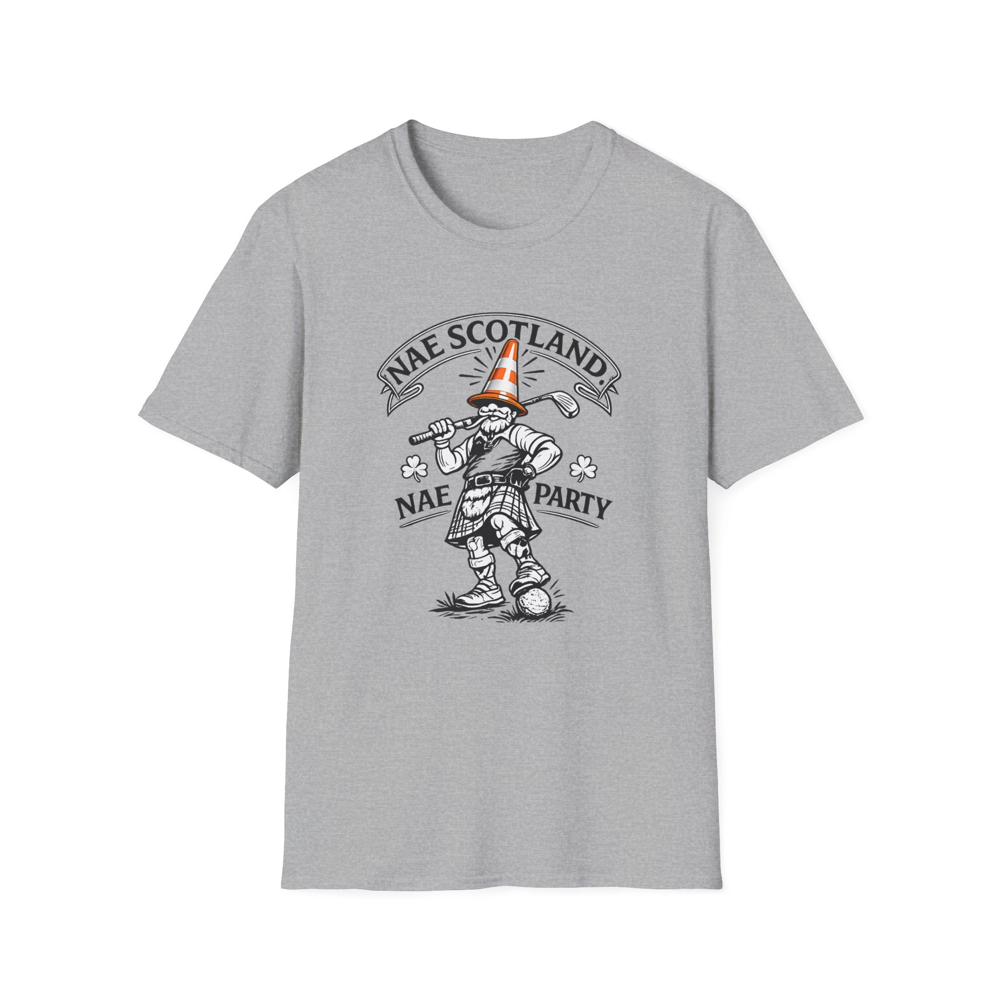 Copy of Nae Scotland, Nae Party – Baseball Stadium Cone T-Shirt