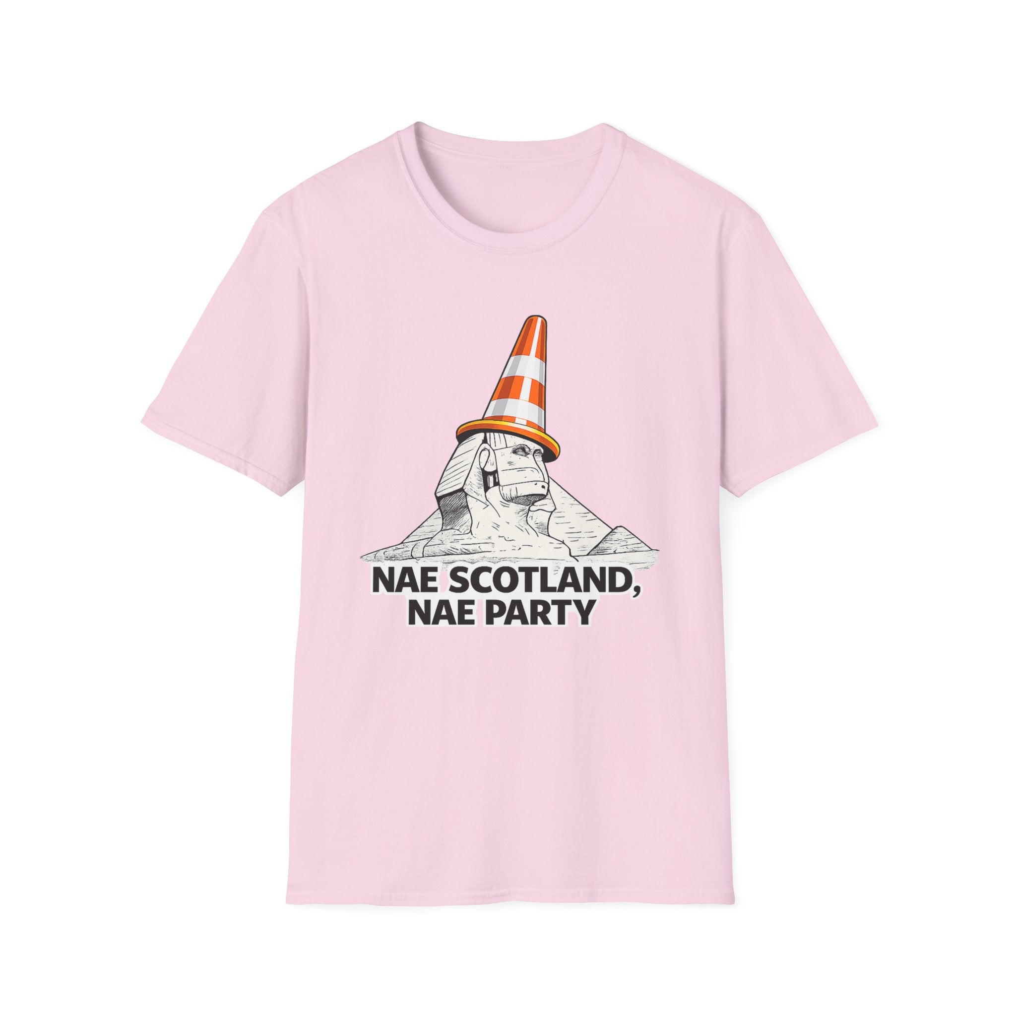 Nae Scotland, Nae Party – Scottish Sphinx T-Shirt