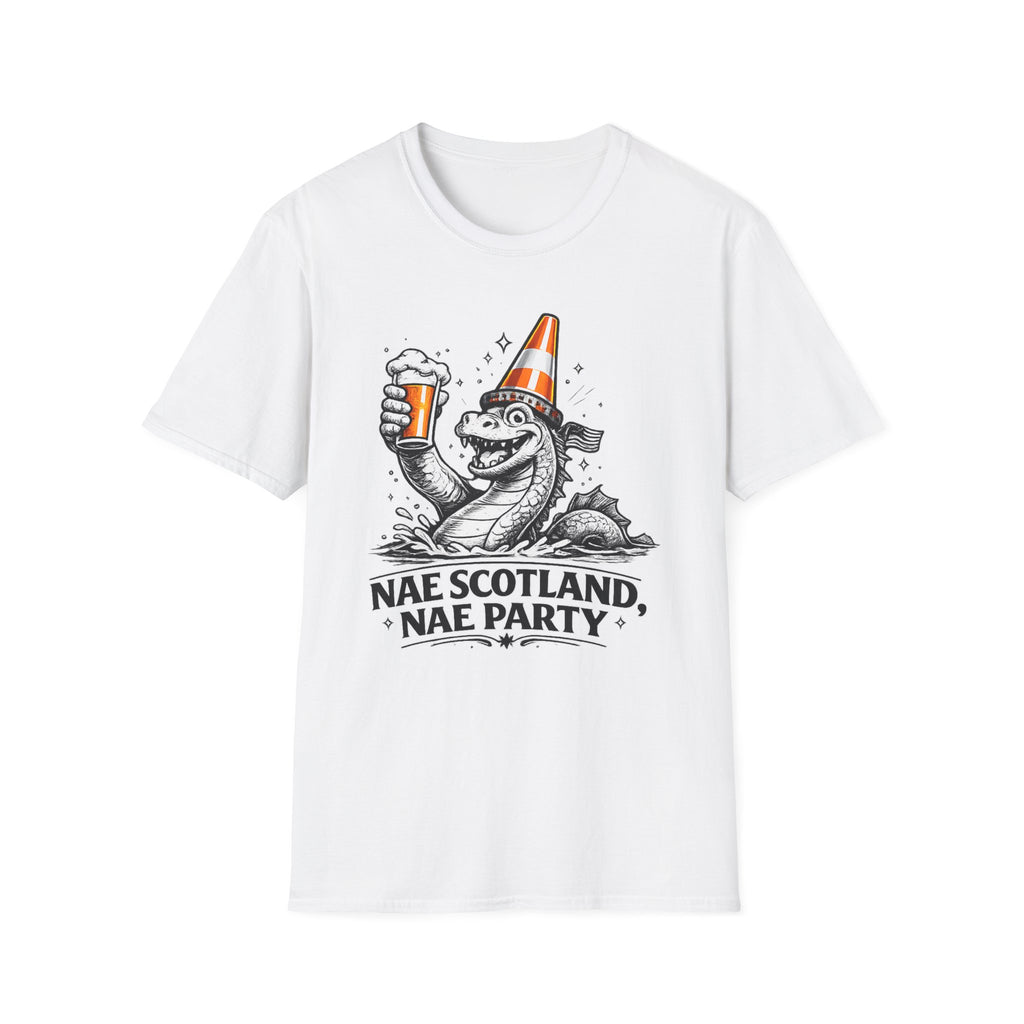 Nae Scotland, Nae Party – Nessie Cone T-Shirt