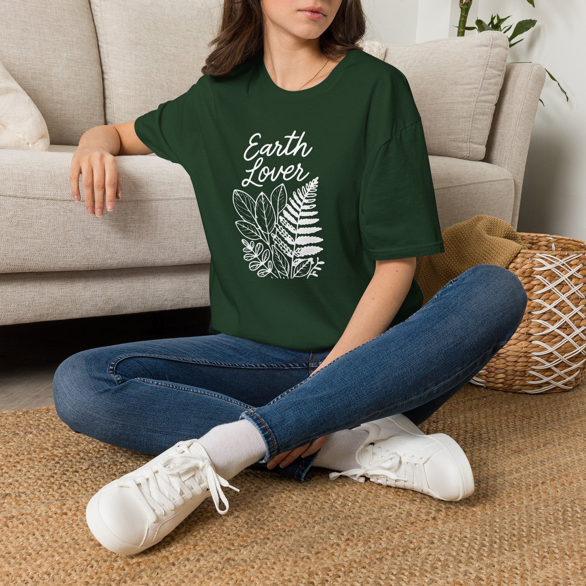 Earth Lover Leaves T-Shirt