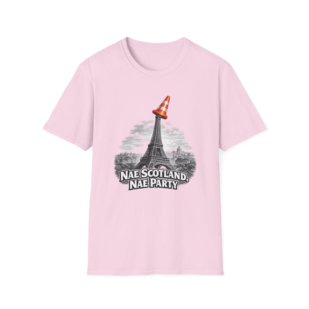 Copy of Nae Scotland, Nae Party – Eiffel Tower Cone T-Shirt