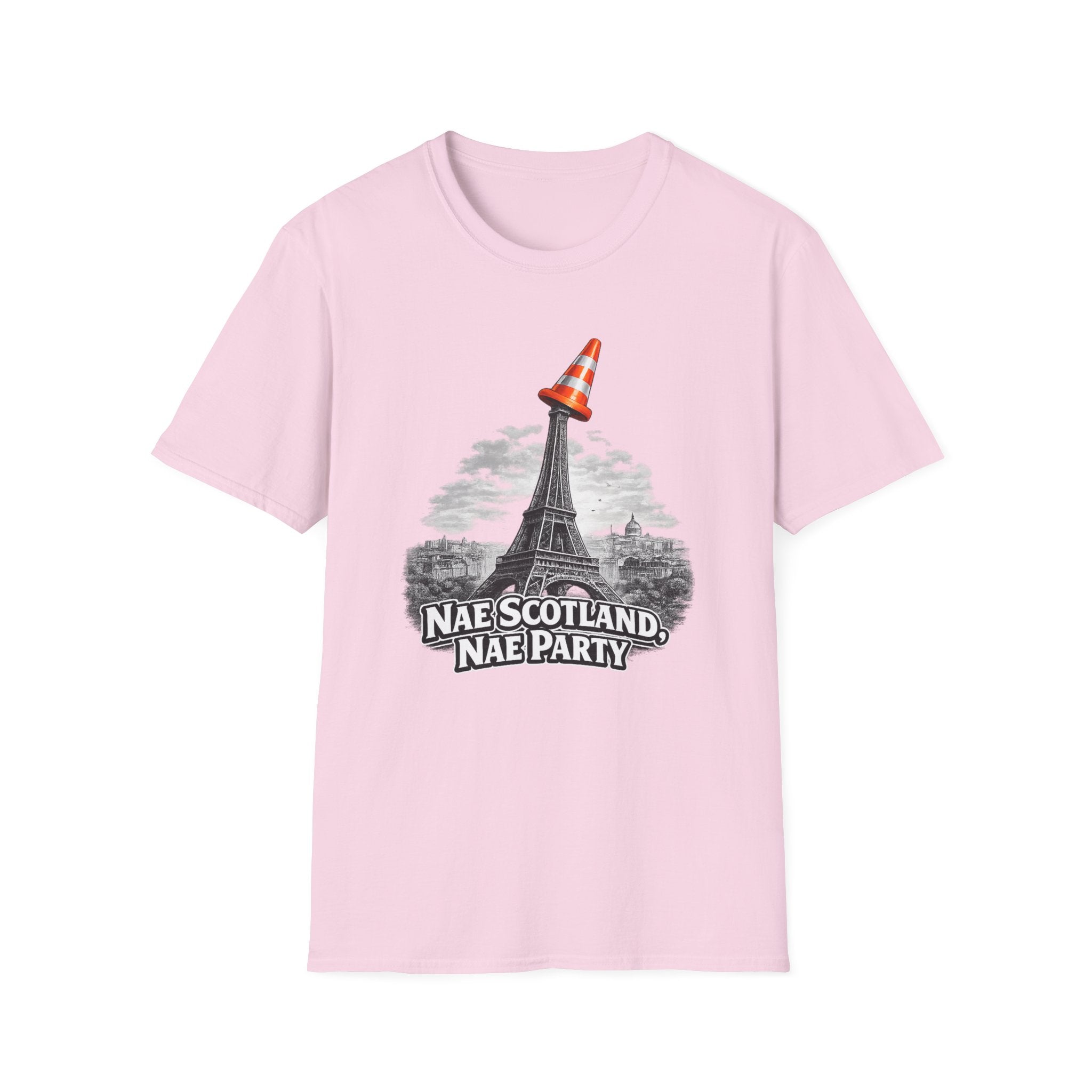 Copy of Nae Scotland, Nae Party – Eiffel Tower Cone T-Shirt