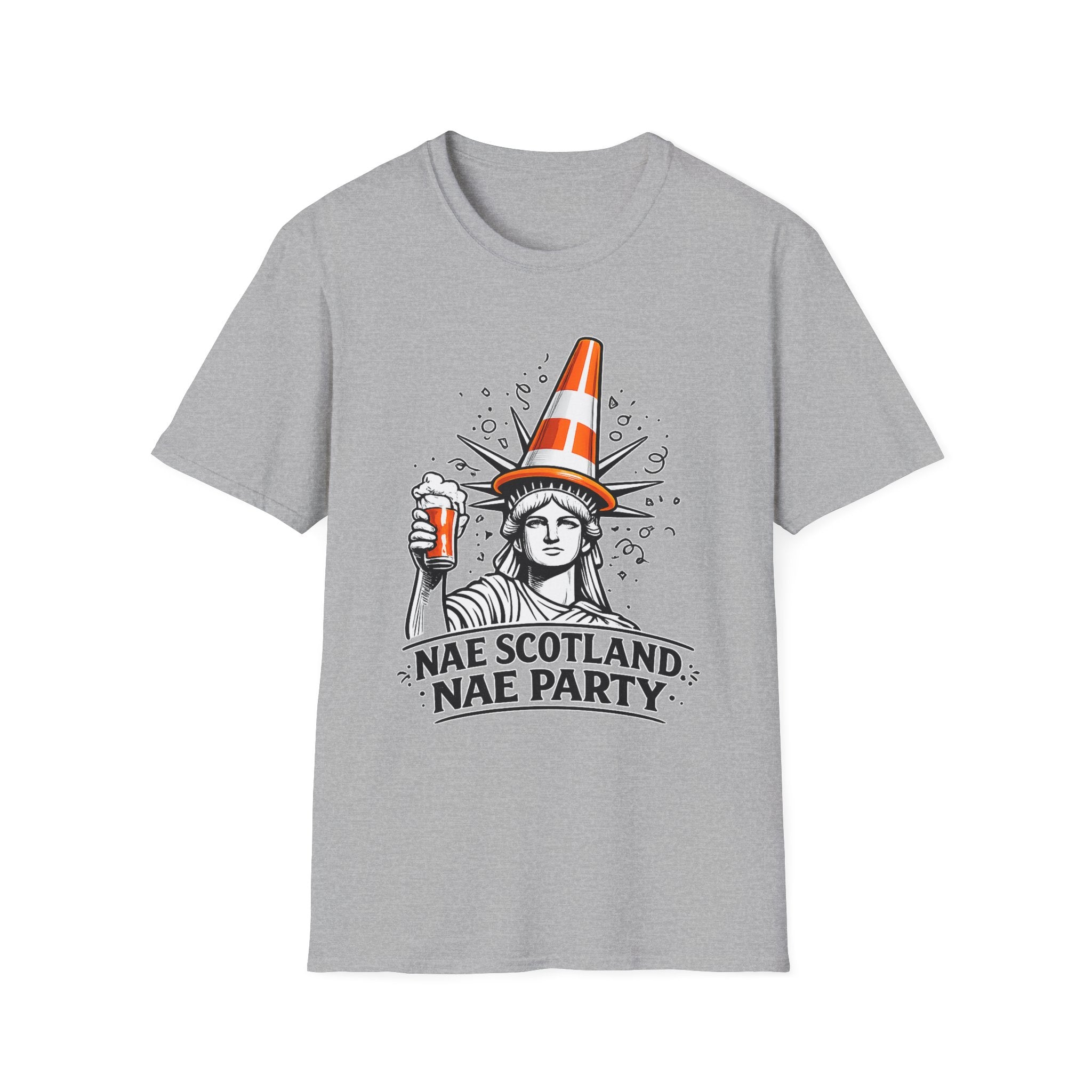 Nae Scotland, Nae Party – Liberty Cone Pint T-Shirt