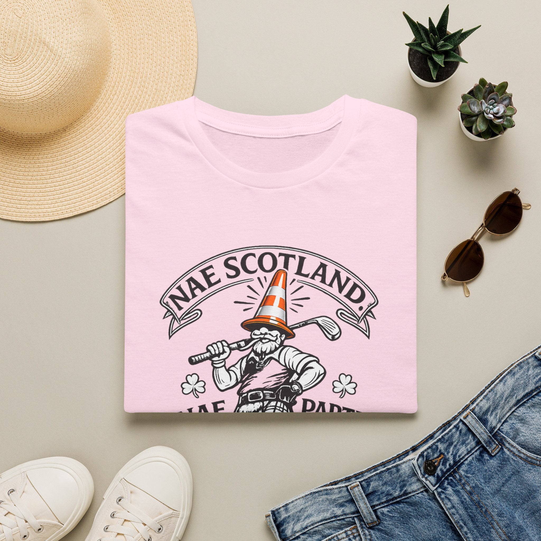 Copy of Nae Scotland, Nae Party – Baseball Stadium Cone T-Shirt