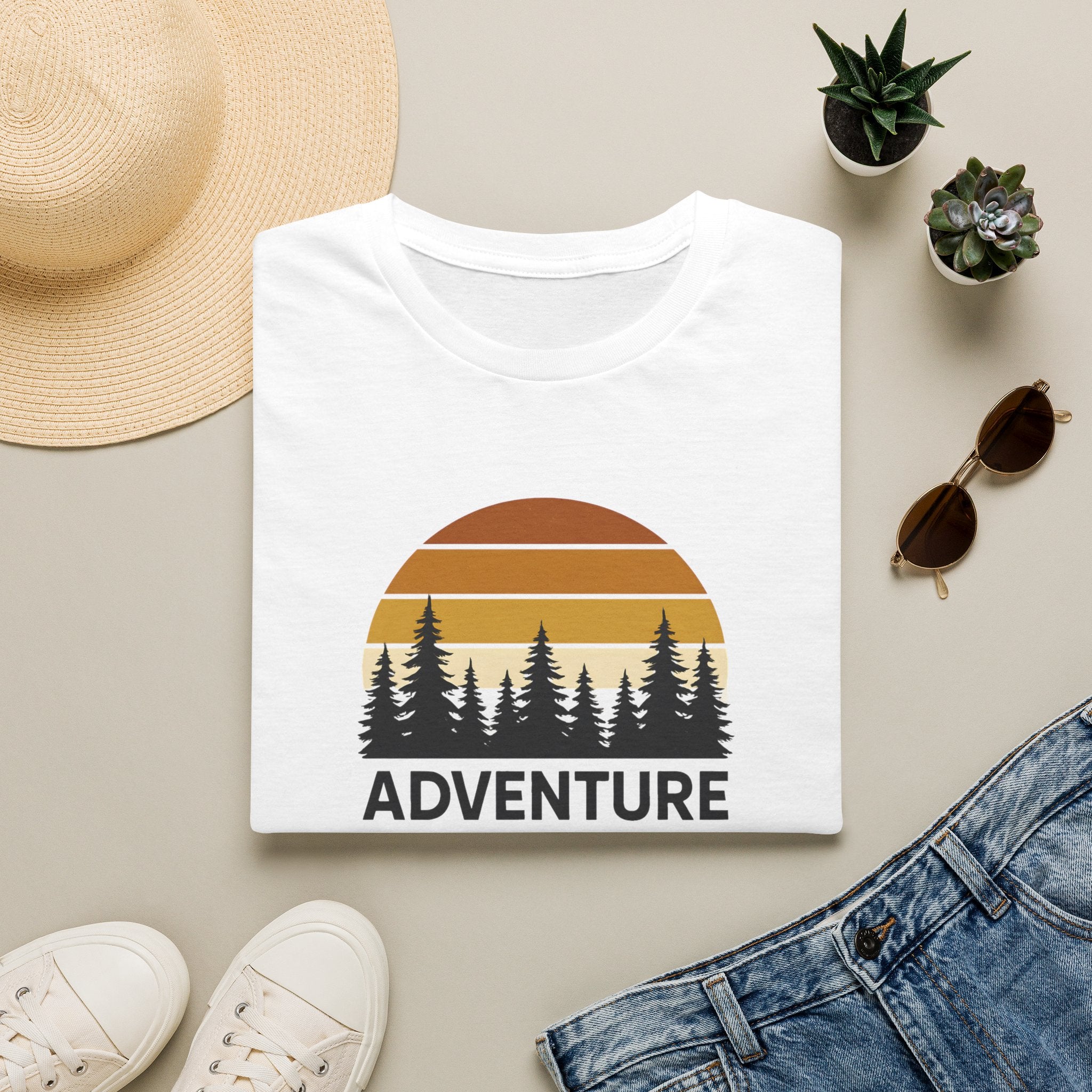 Sunset Forest Adventure T-Shirt