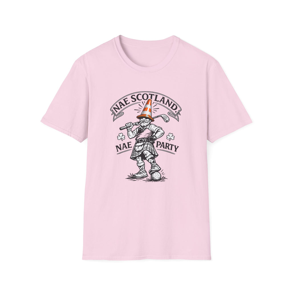 Copy of Nae Scotland, Nae Party – Baseball Stadium Cone T-Shirt