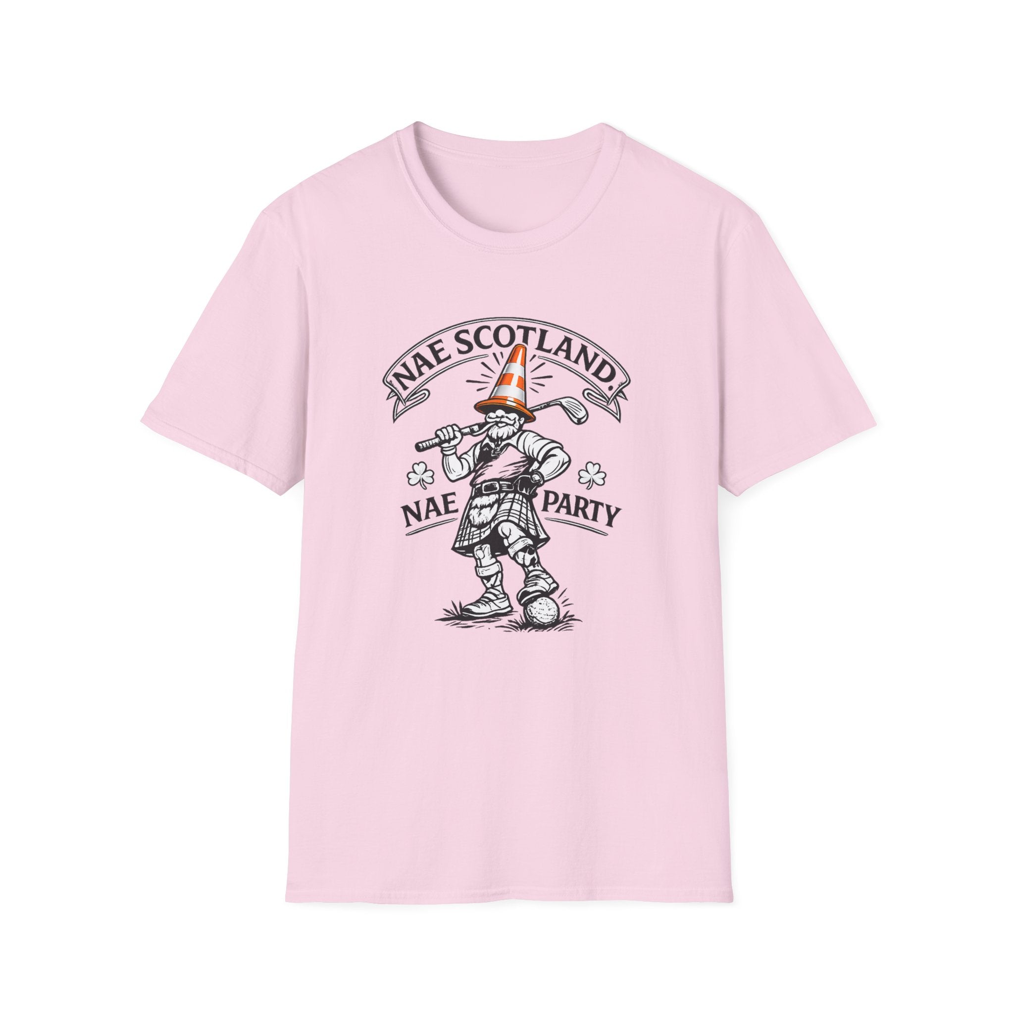 Copy of Nae Scotland, Nae Party – Baseball Stadium Cone T-Shirt