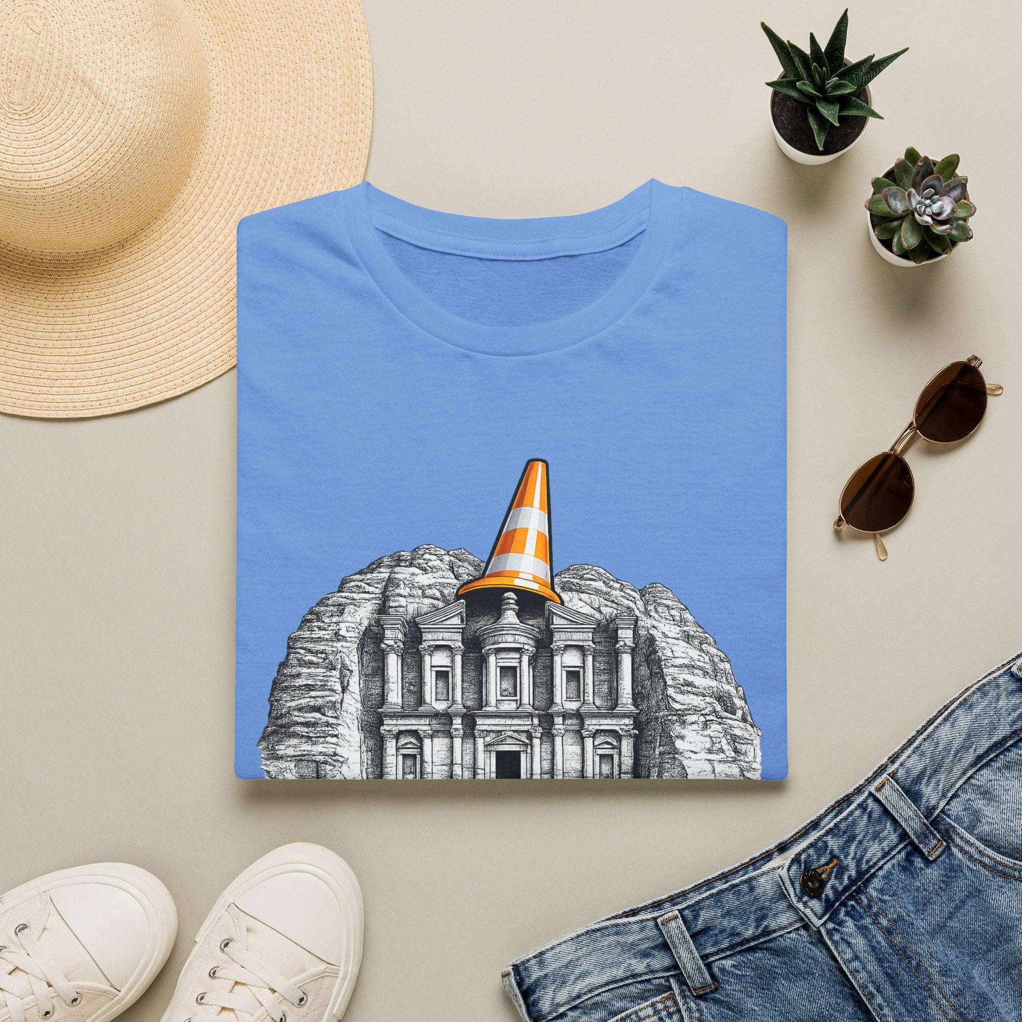 Nae Scotland Nae Party – Petra Treasury Cone T-Shirt