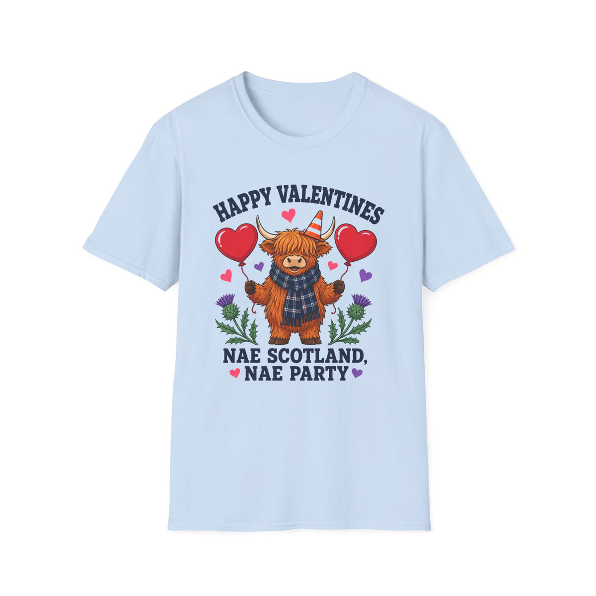 Valentines Highland Cow T-Shirt