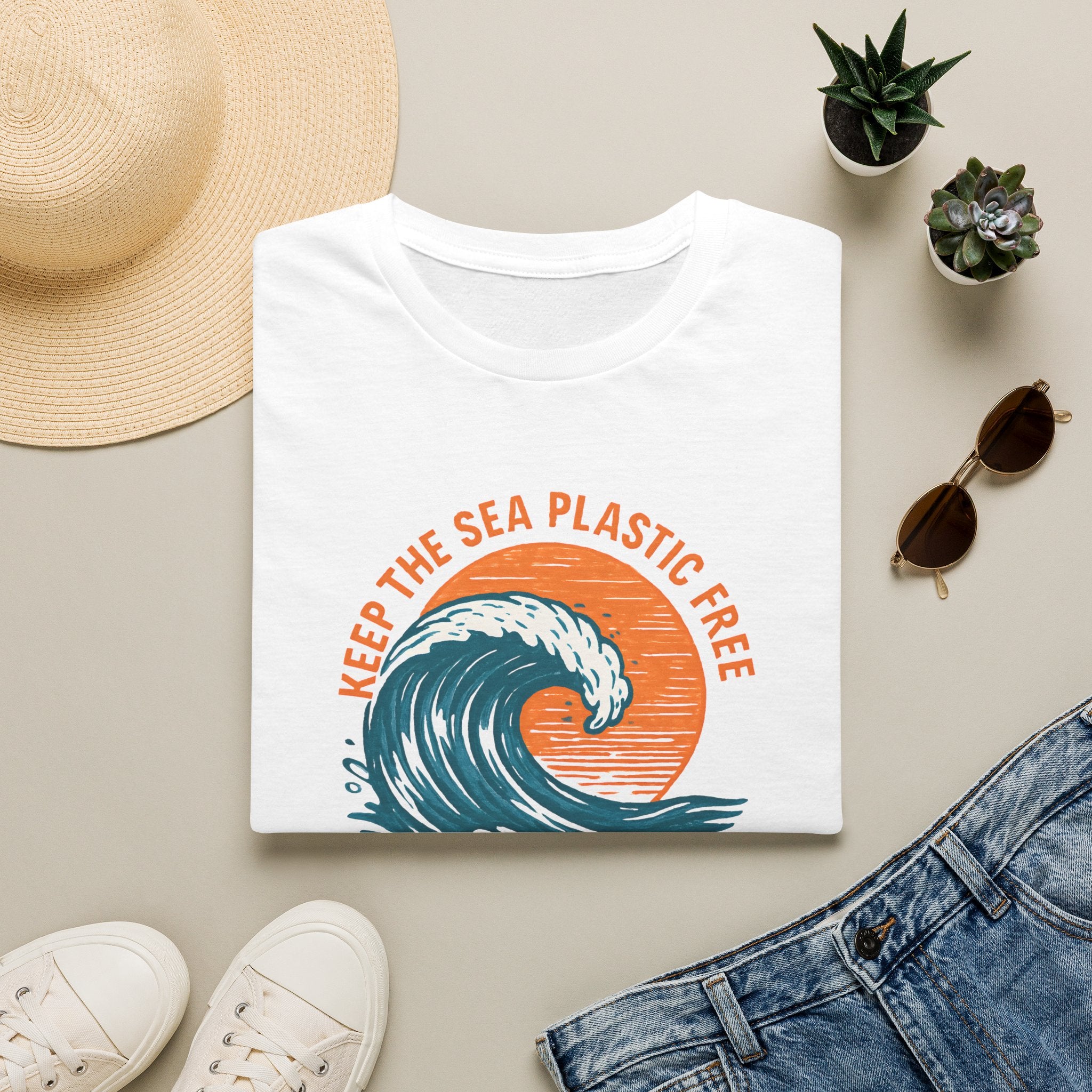 Plastic Free Sea T-Shirt
