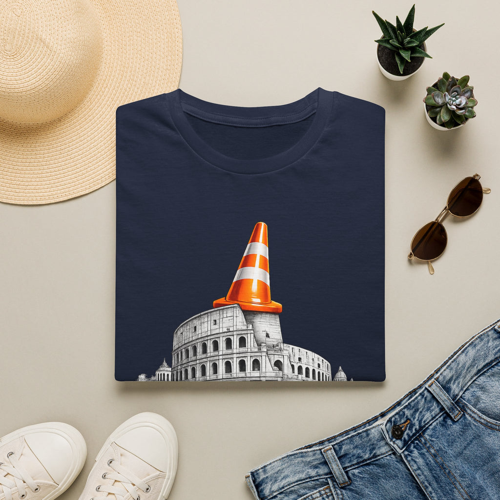 Nae Scotland, Nae Party – Roman Colosseum Cone T-Shirt
