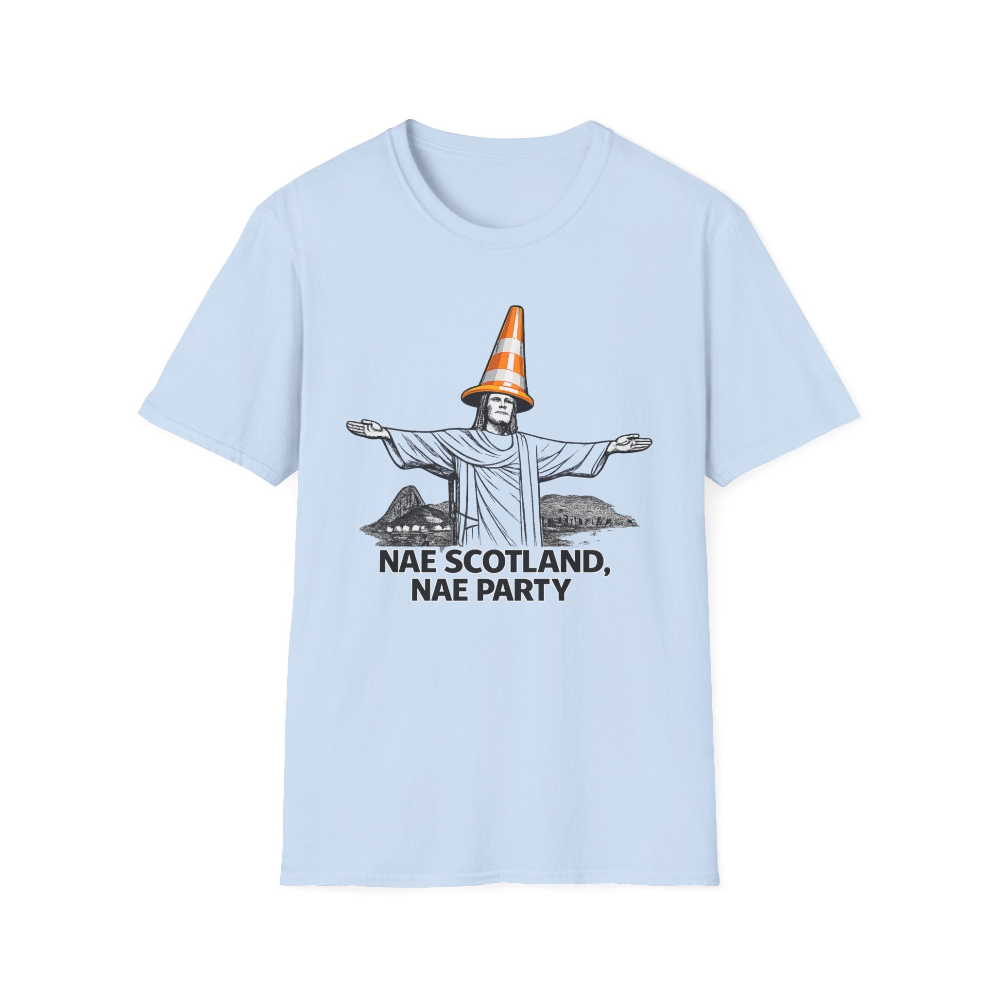 Copy of Nae Scotland, Nae Party – Tartan Pickleball Ace T-Shirt