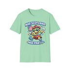 Nae Scotland, Nae Party – Tartan Pickleball Ace T-Shirt