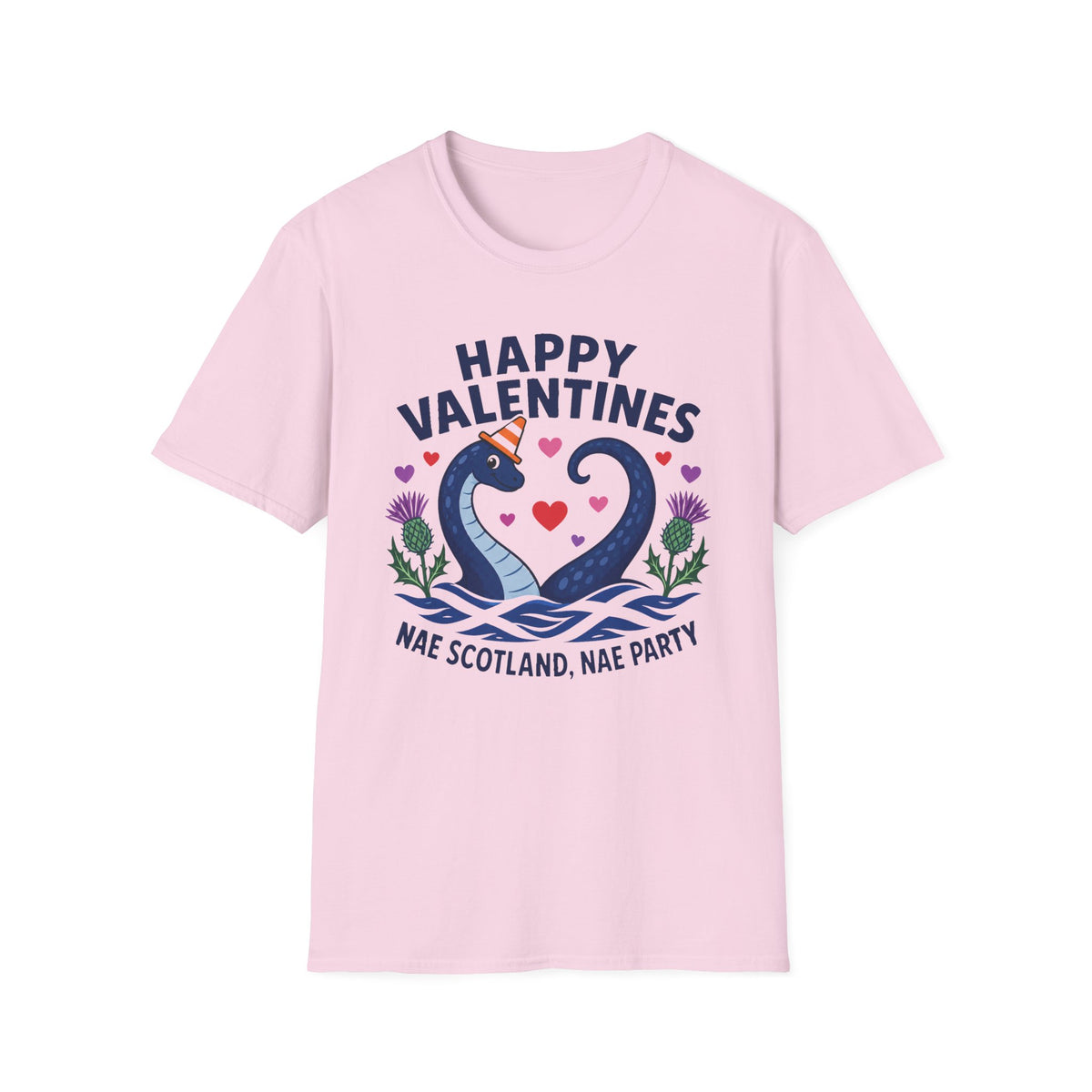 Valentines Nessie T-Shirt