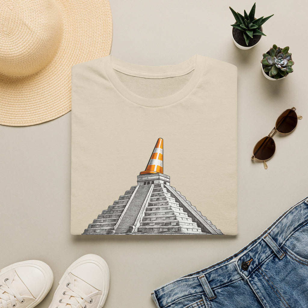 Nae Scotland, Nae Party – Chichén Itzá Cone T-Shirt