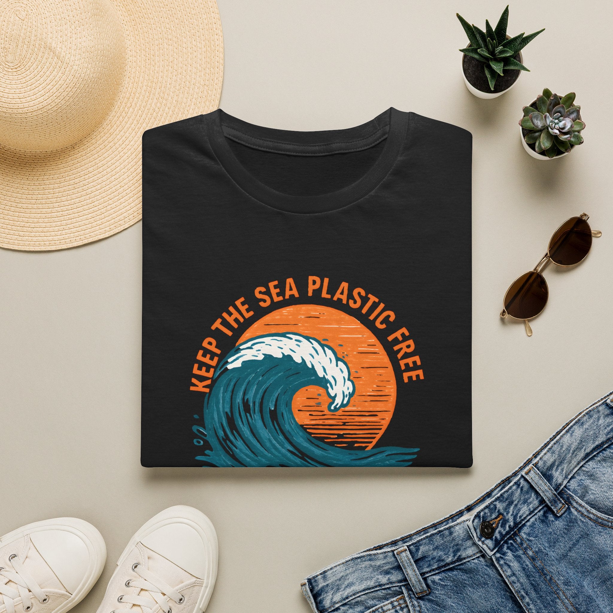 Plastic Free Sea T-Shirt