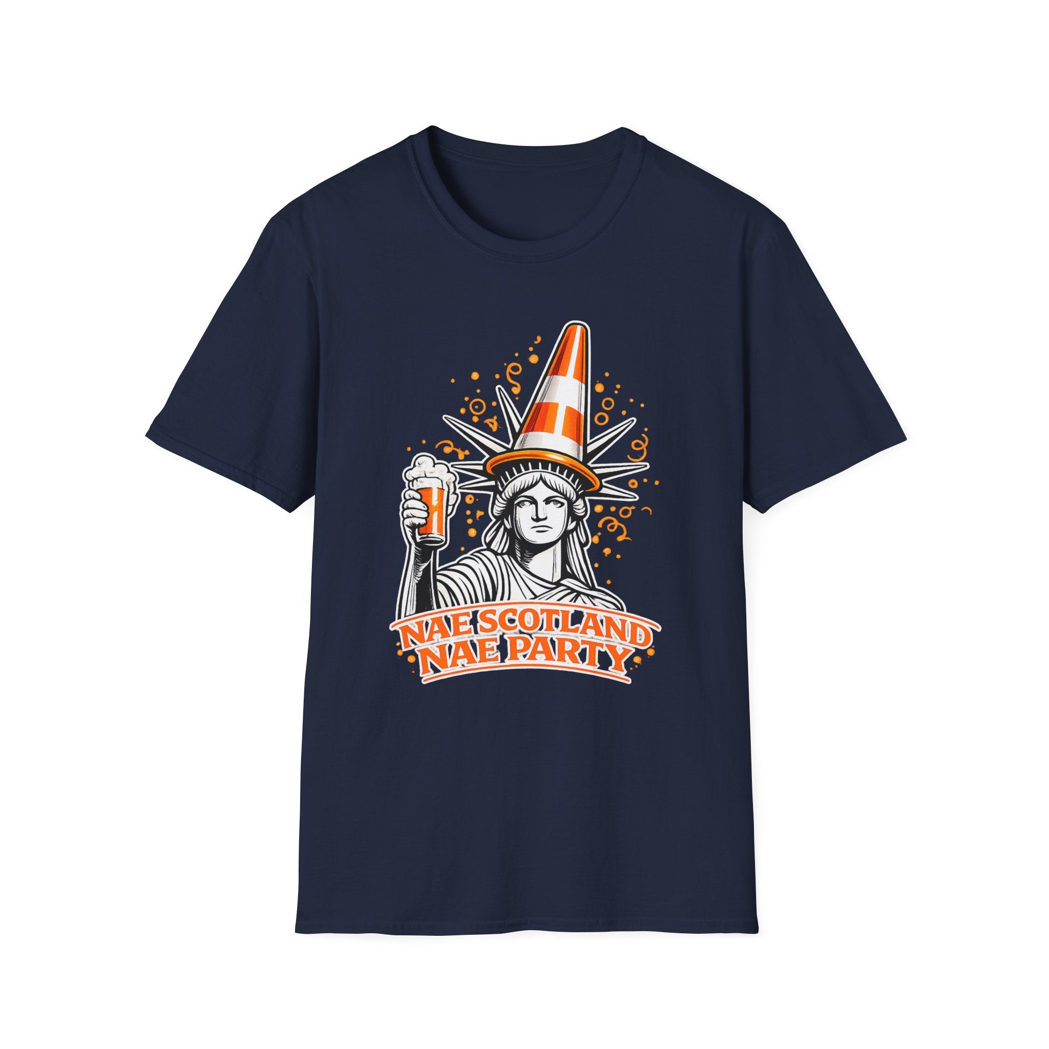 Nae Scotland, Nae Party – Liberty Cone Pint T-Shirt