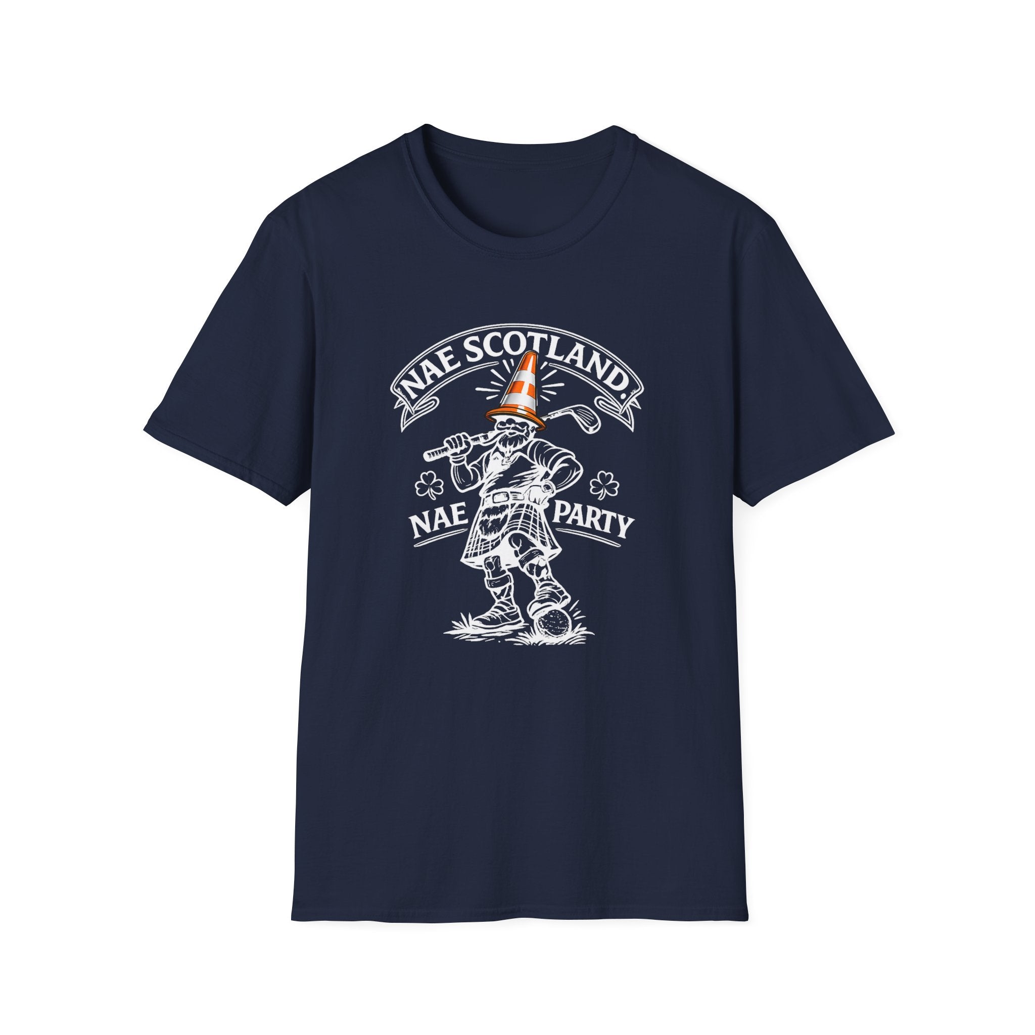 Copy of Nae Scotland, Nae Party – Baseball Stadium Cone T-Shirt