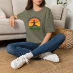 Sunset Nature Yoga T-Shirt