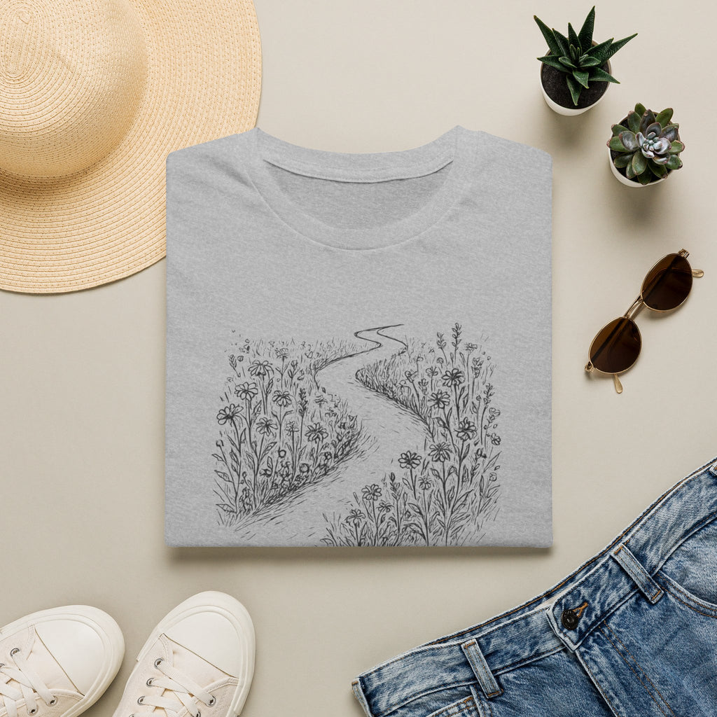 Winding path through grass T-Shirt