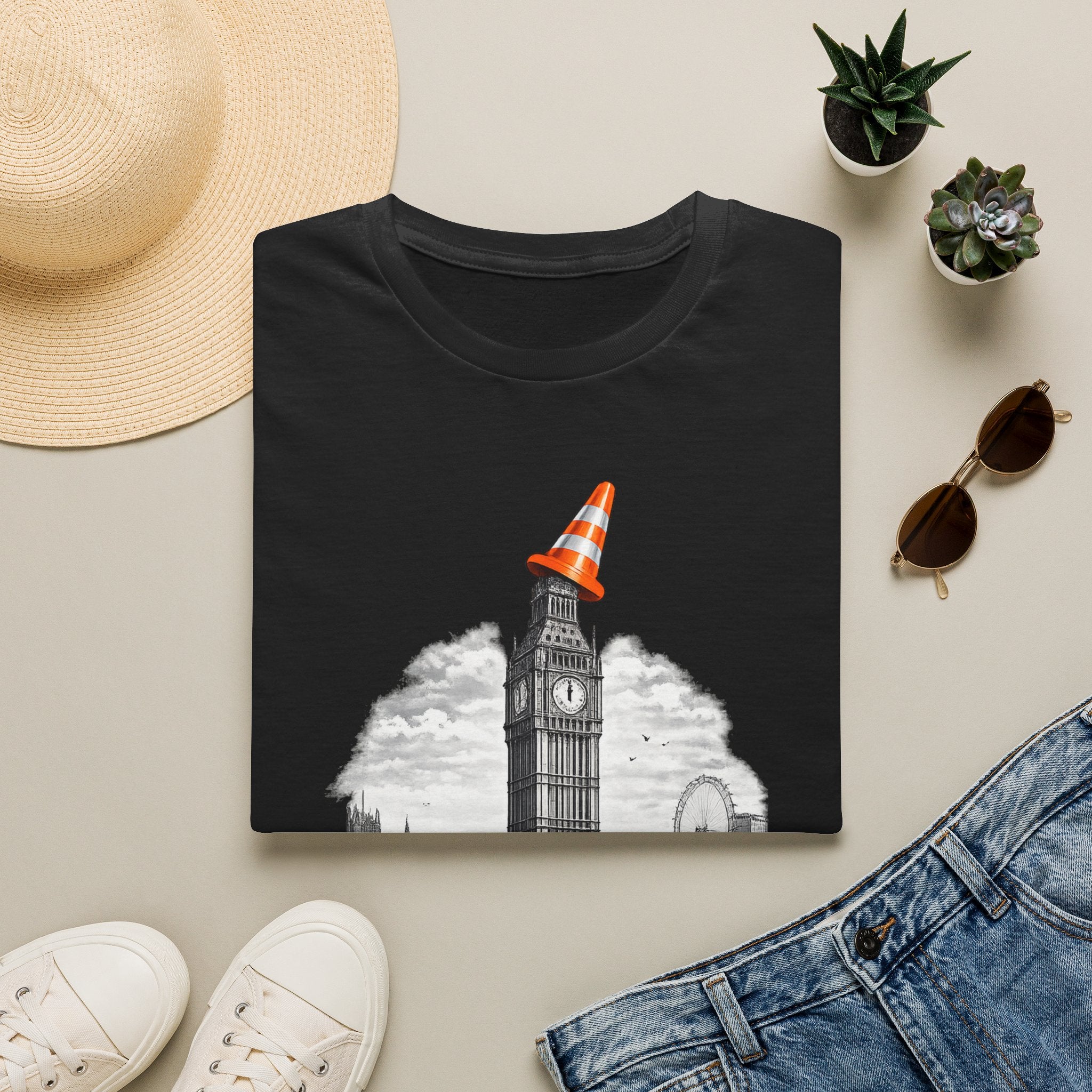 Nae Scotland, Nae Party – Big Ben Cone T-Shirt