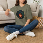 Forest Campfire at Night T-Shirt