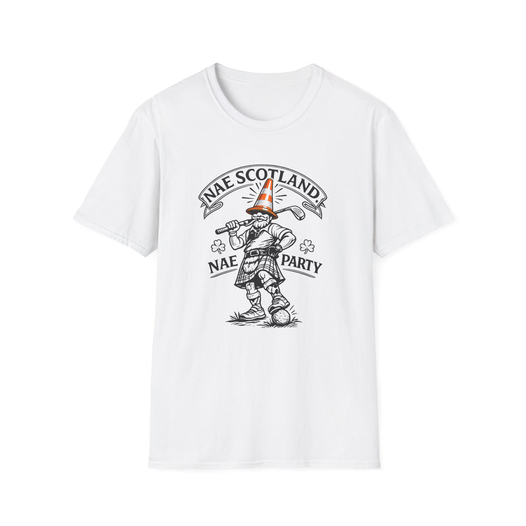 Copy of Nae Scotland, Nae Party – Baseball Stadium Cone T-Shirt