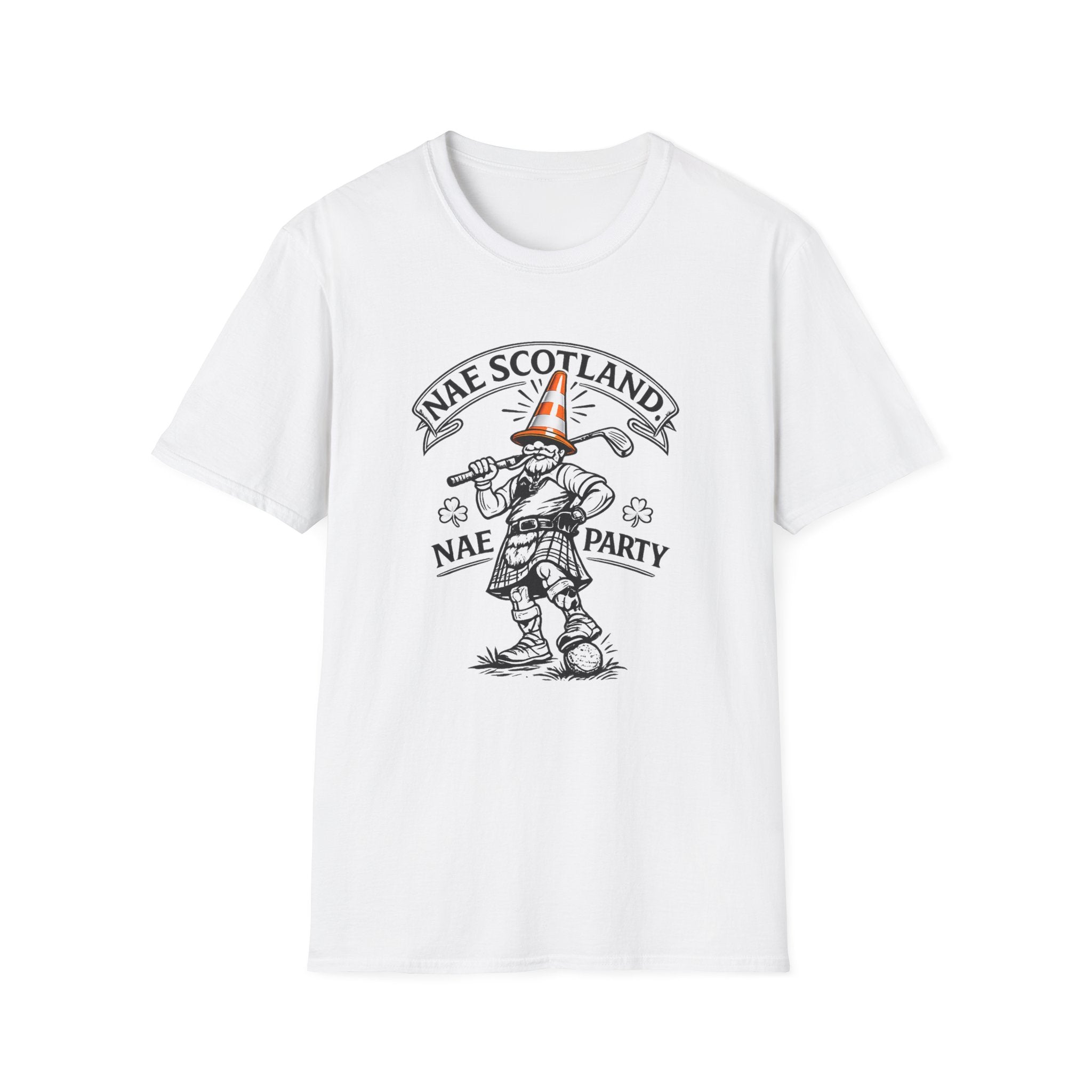 Copy of Nae Scotland, Nae Party – Baseball Stadium Cone T-Shirt